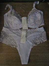 Ensemble Soutien gorge / string blanc