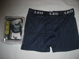 Boxer bleu marine