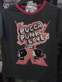 T-shirt fille PUCCA gris