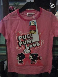 T-shirt fille PUCCA ROSE