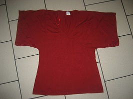 Tunique rouge OCCASION